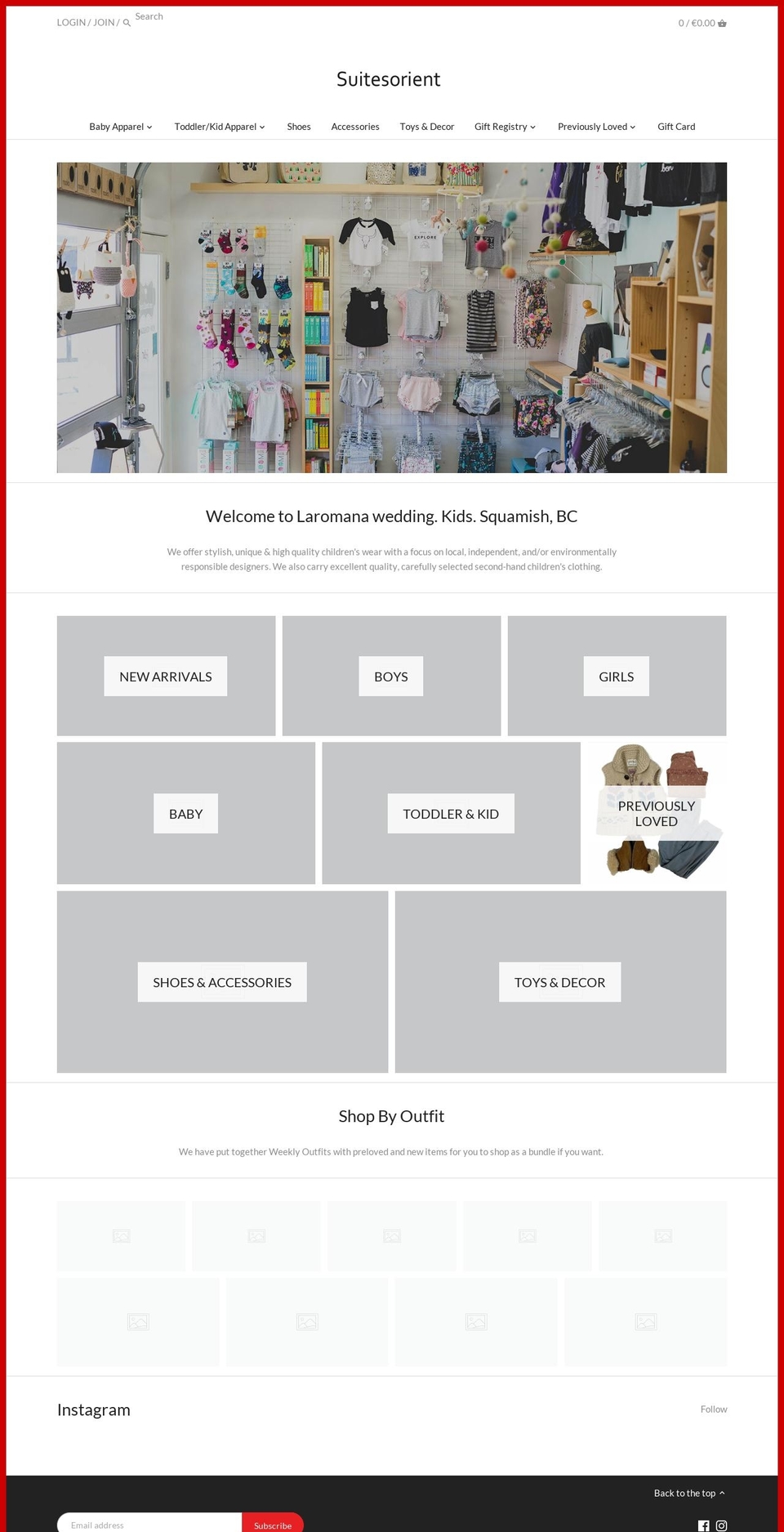 Bo u Ko Kids Shopify theme site example suitesorient.com