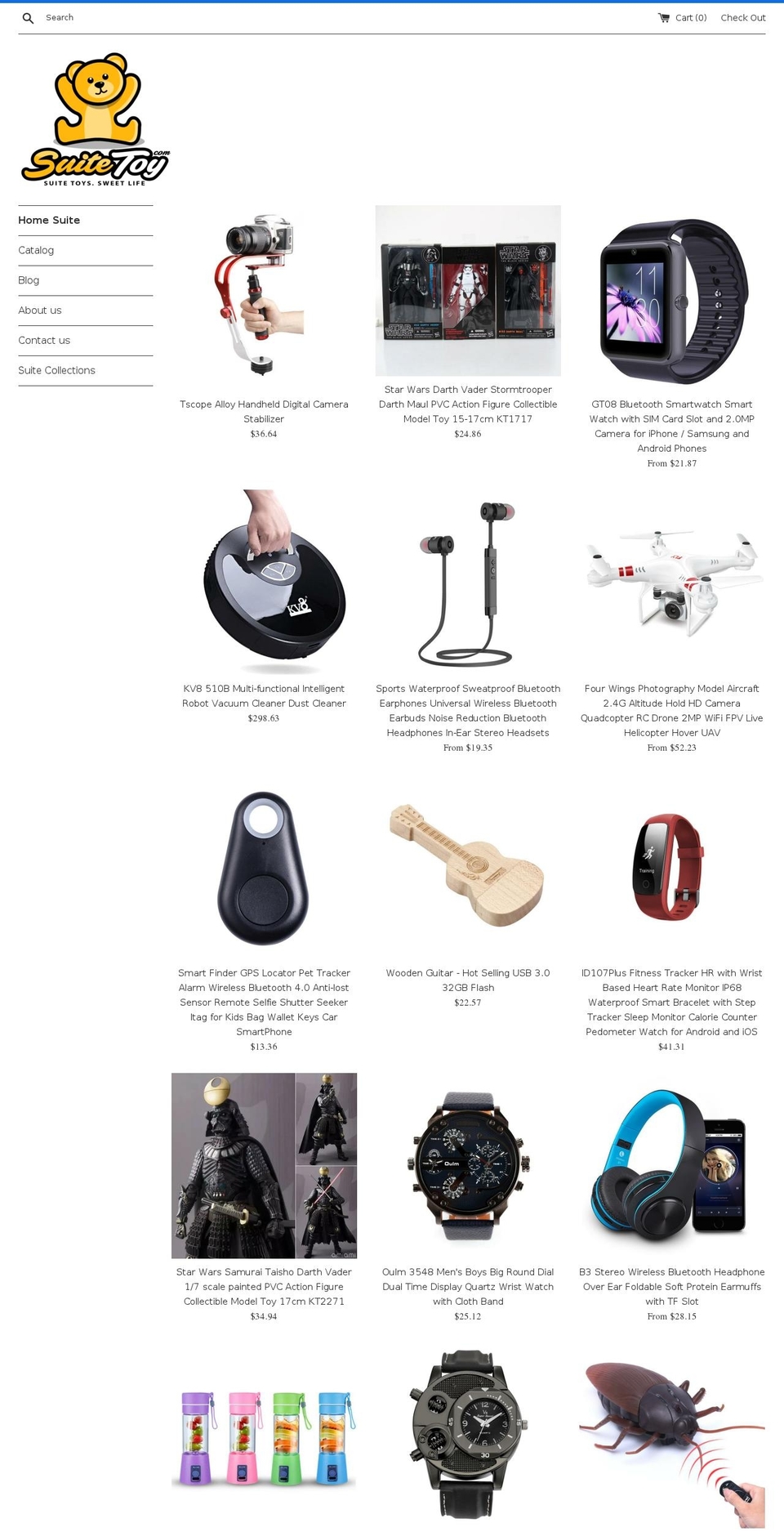 suitetoy.com — Shopify storefront screenshot
