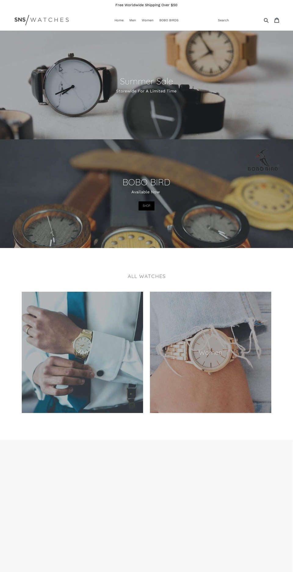 suitsnstuff.com — Shopify storefront screenshot