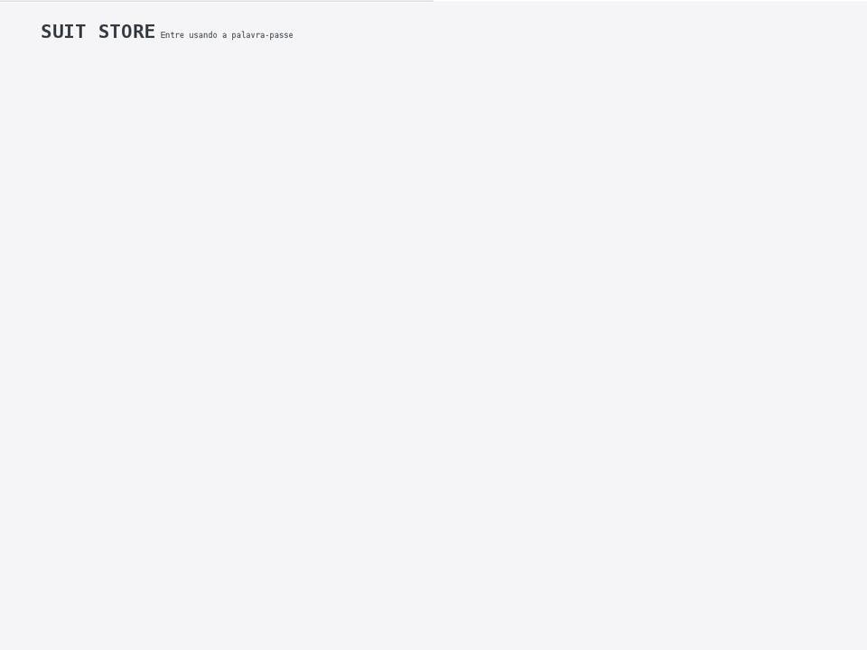 suitstore.net shopify website screenshot