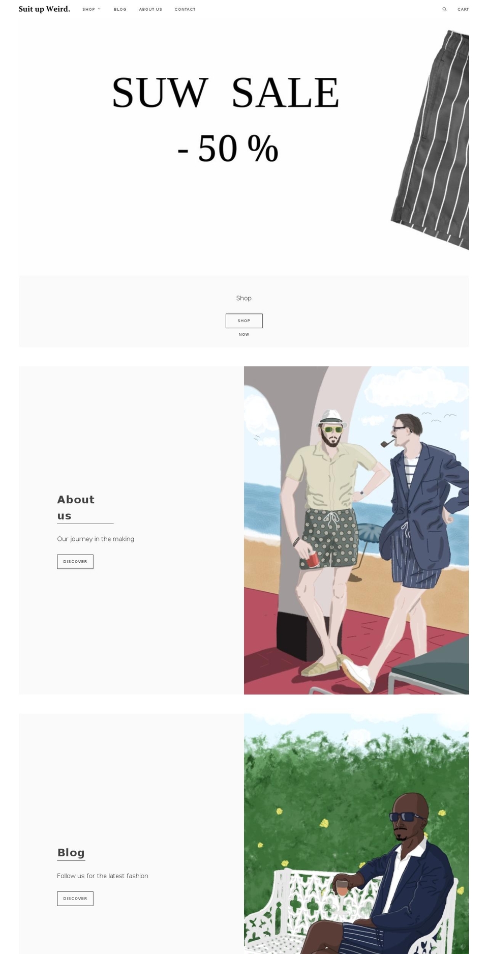 suitupweird.com — Shopify store on .com