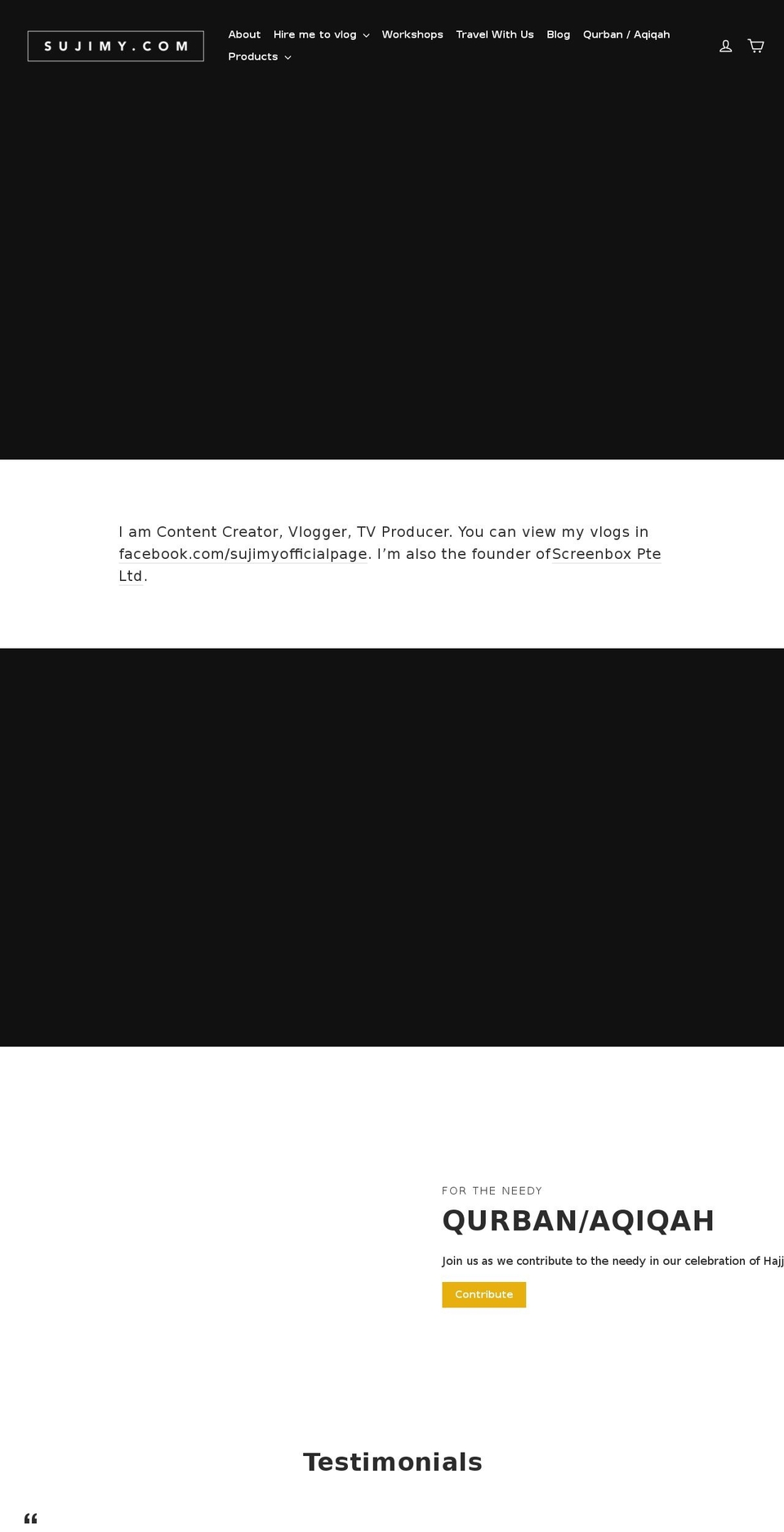 sujimy.com shopify website screenshot