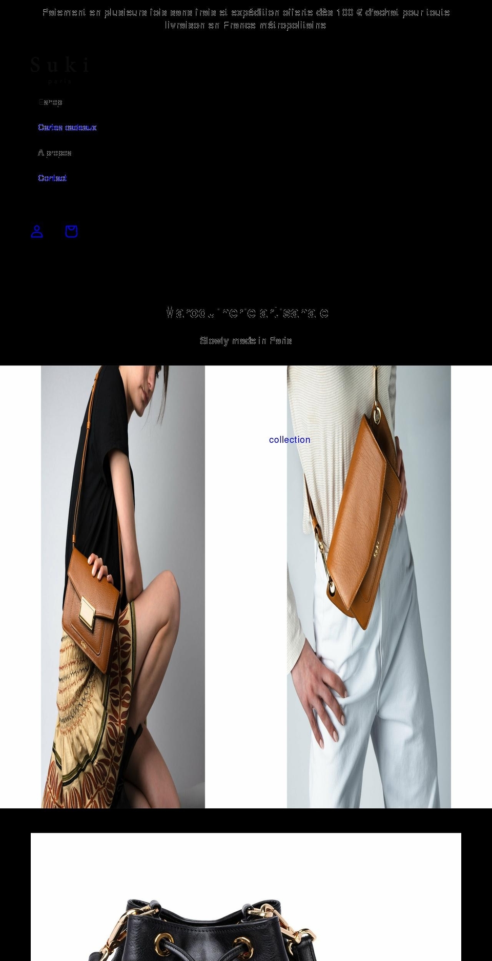 suki-paris.com shopify website screenshot