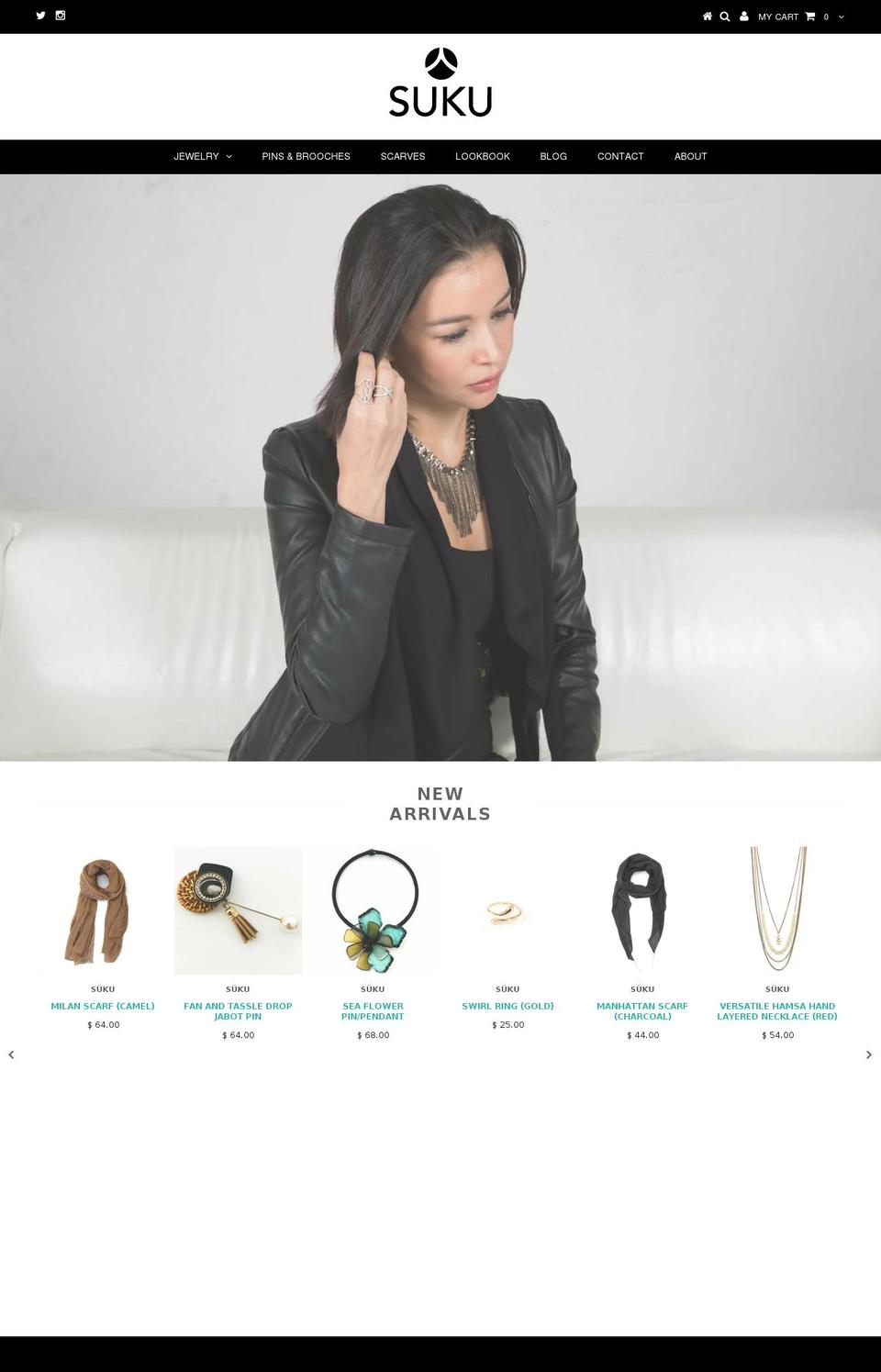 sukuhouse.com — Shopify storefront screenshot