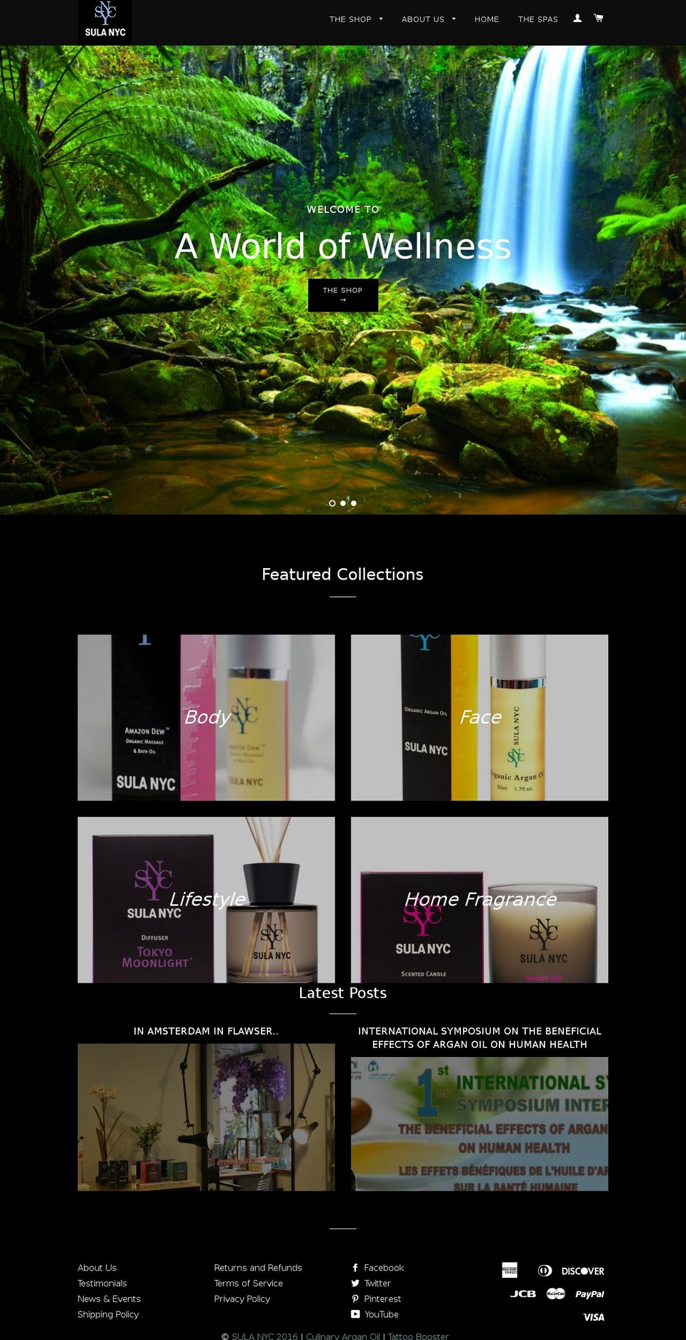 sulanyc.com shopify website screenshot