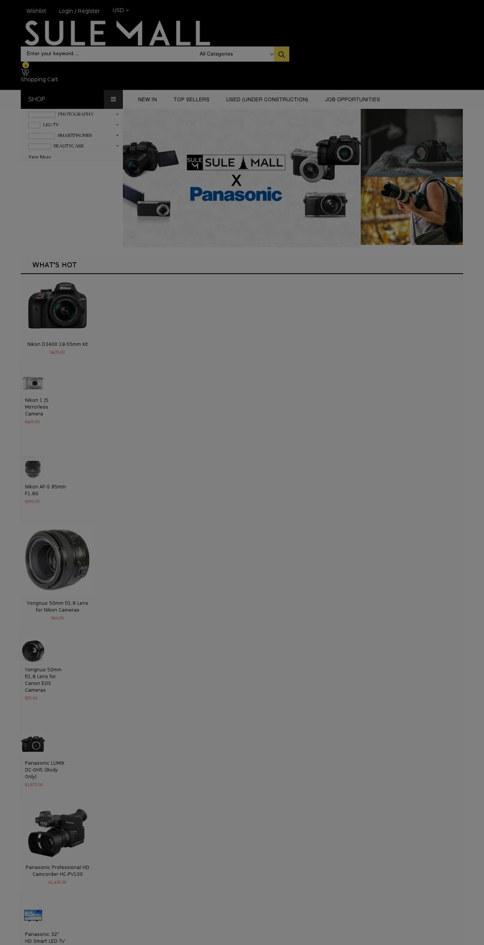 sarahmarket-3-r13 Shopify theme site example sulemall.com