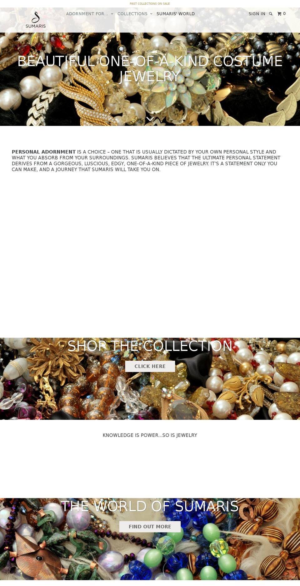 sumaris.com shopify website screenshot