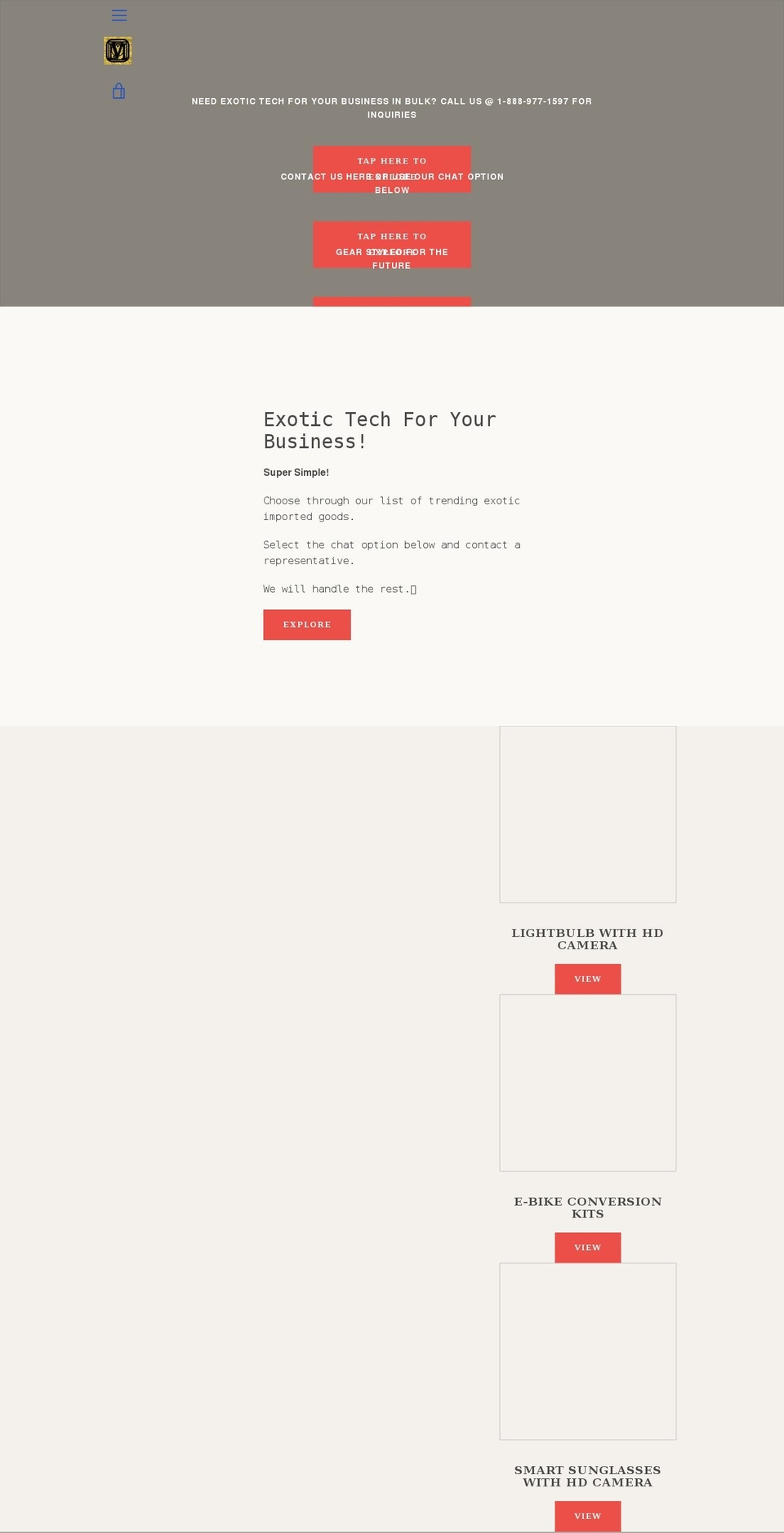 sumavaeh.com — Shopify storefront screenshot