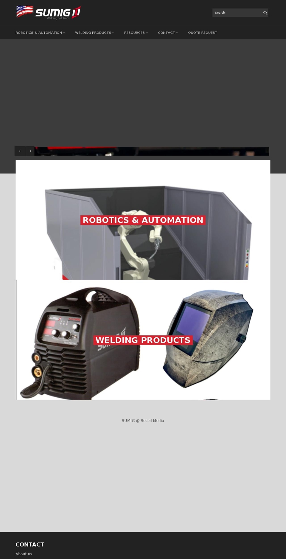 sumig-usa.com — Shopify storefront screenshot