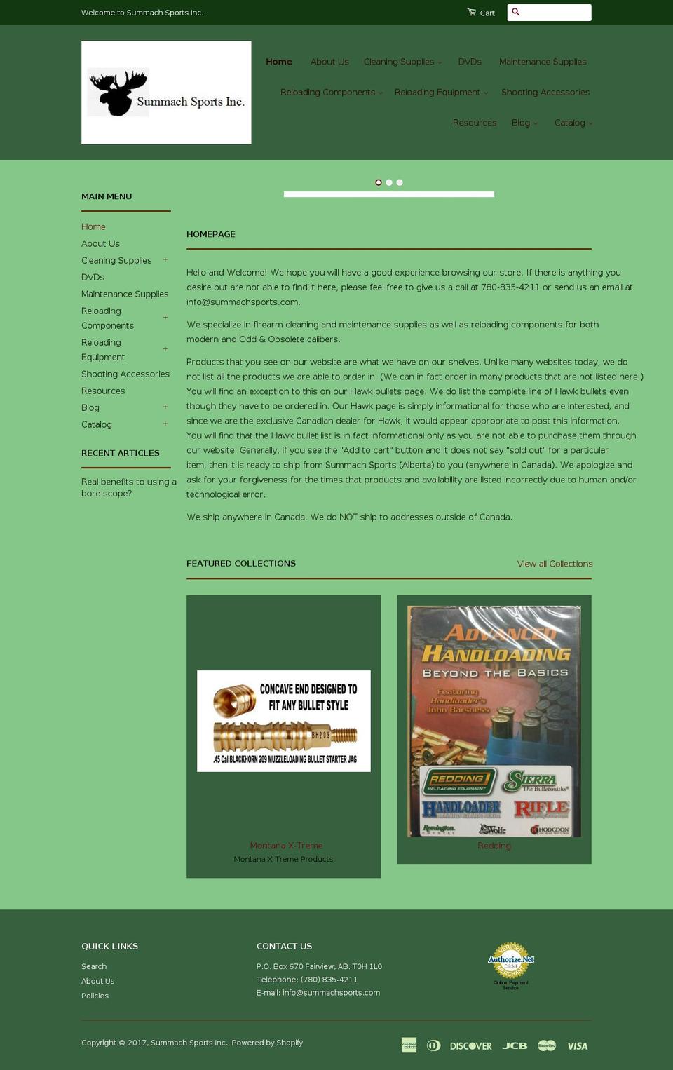 summachsports.com shopify website screenshot