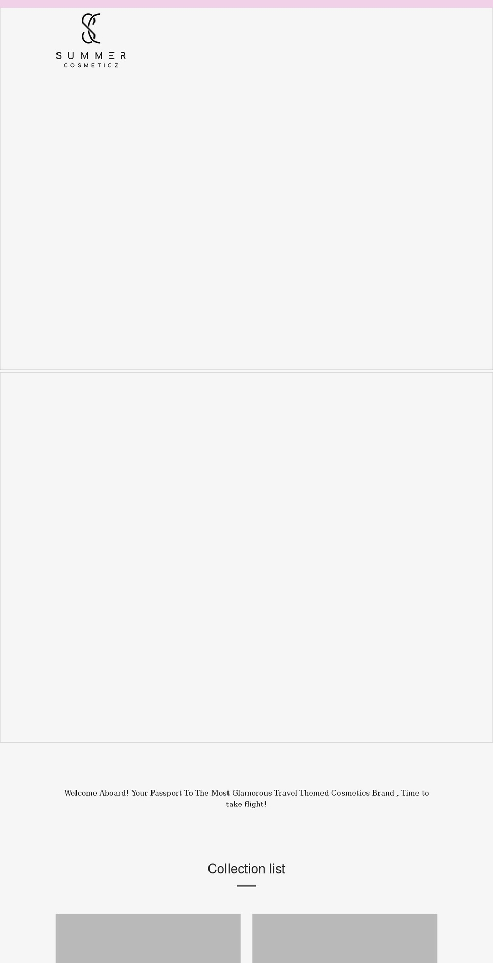 summercosmeticz.com shopify website screenshot