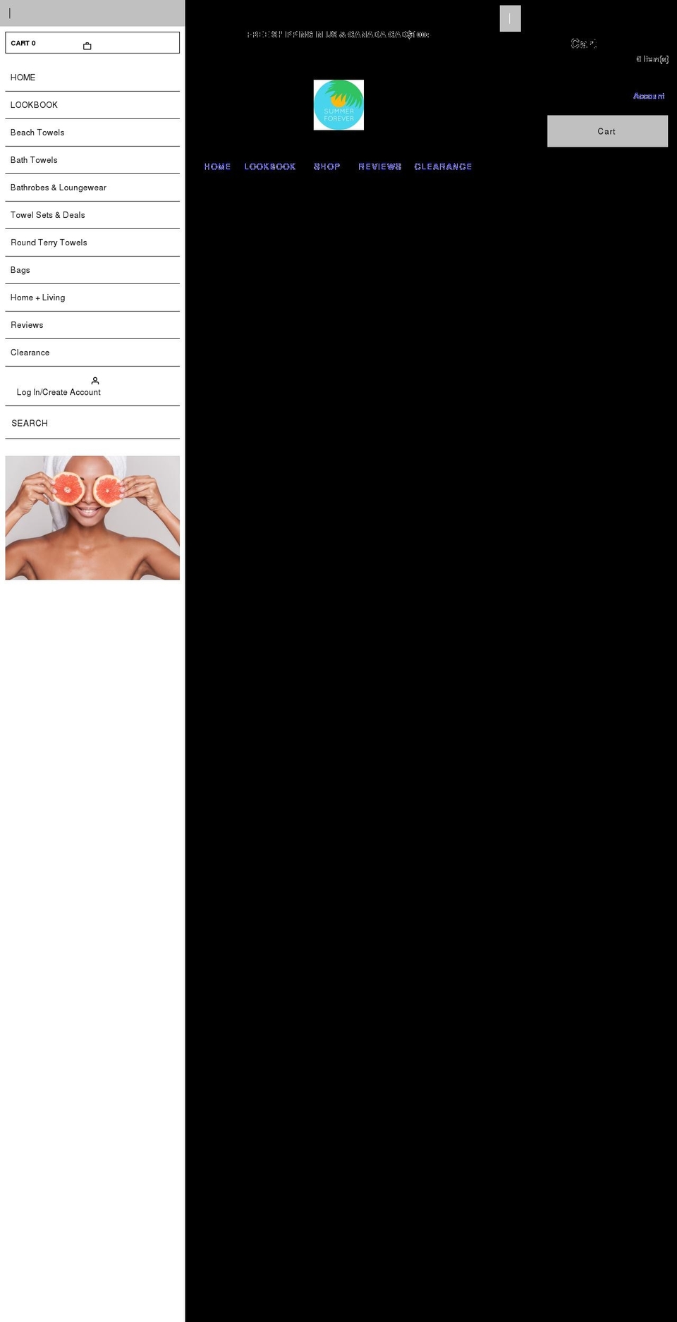 summerforever.ca shopify website screenshot