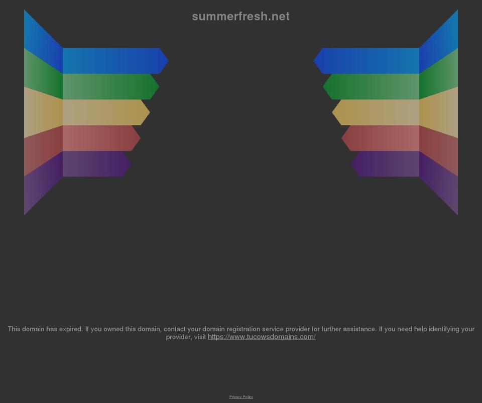 summerfresh.net shopify website screenshot