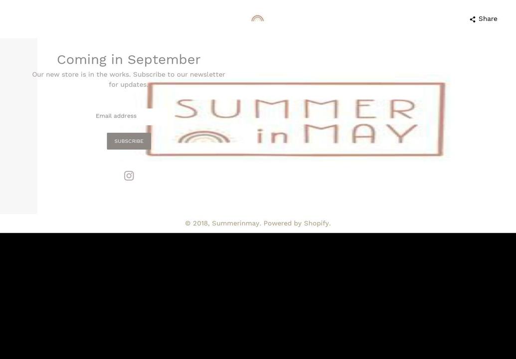 summerinmay.com shopify website screenshot