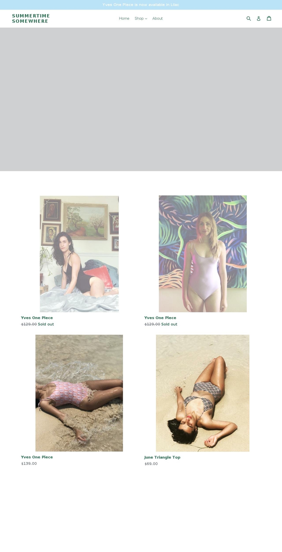 summertimesomewhere.com — Shopify storefront screenshot