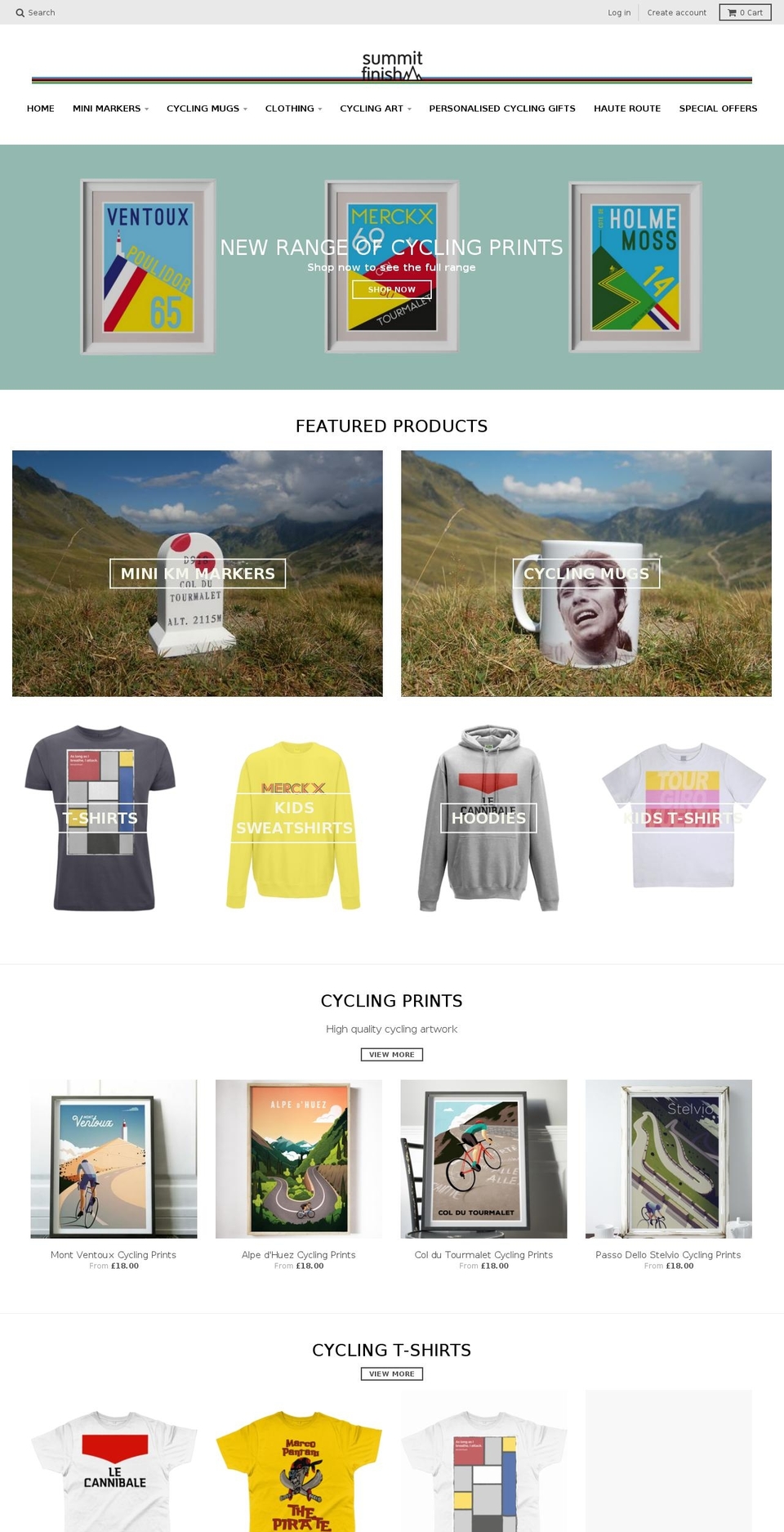 summitfinish.co.uk shopify website screenshot