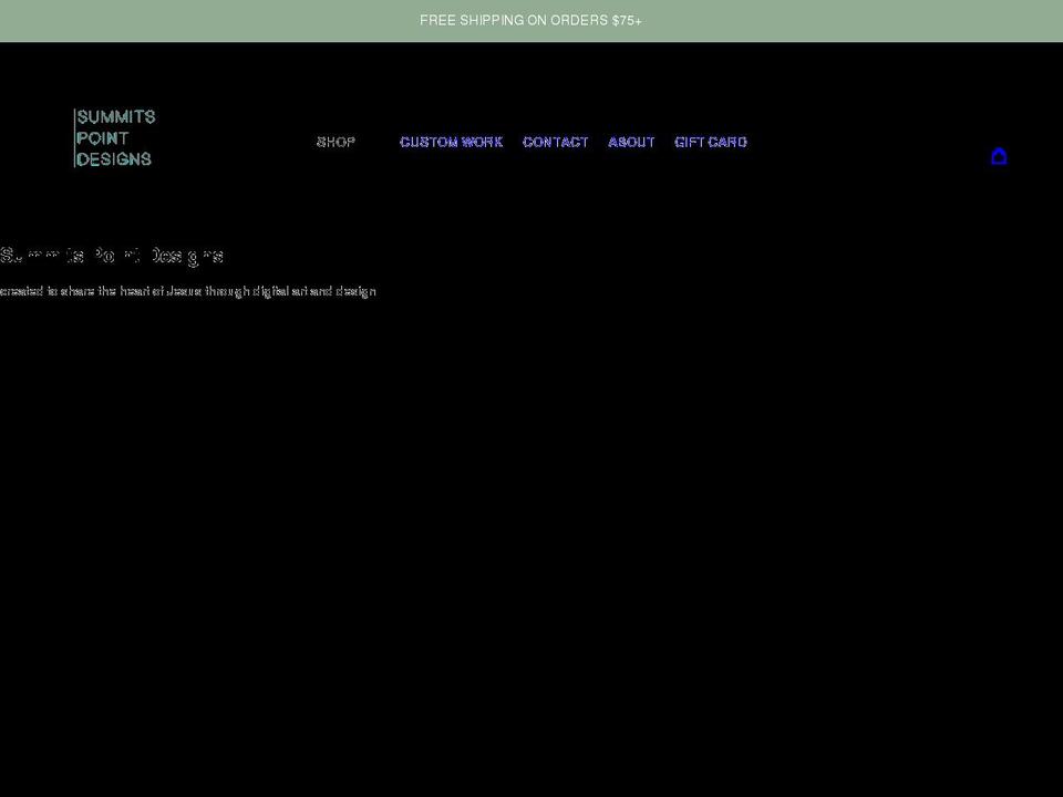 summitspointdesigns.com shopify website screenshot