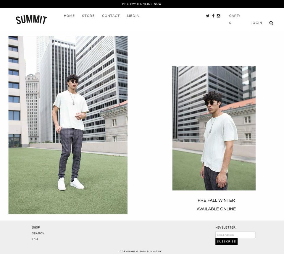 summituk.co.uk shopify website screenshot