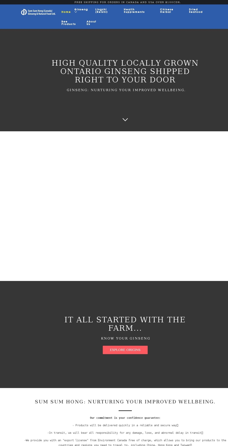 sumsumhong.com shopify website screenshot