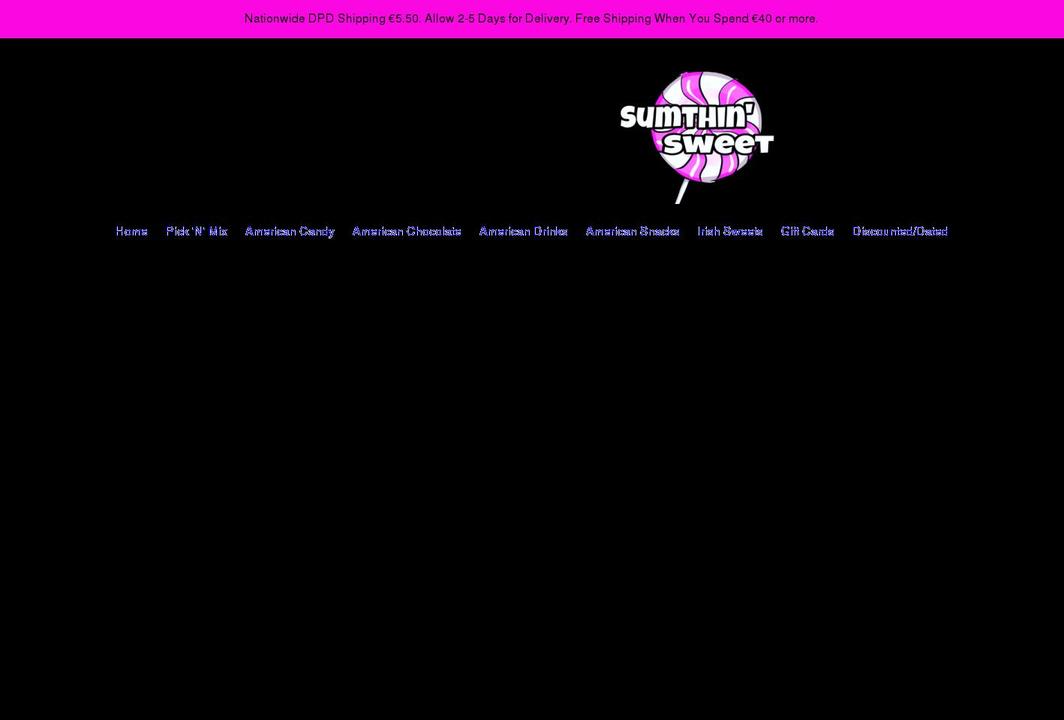 sumthinsweet.store shopify website screenshot