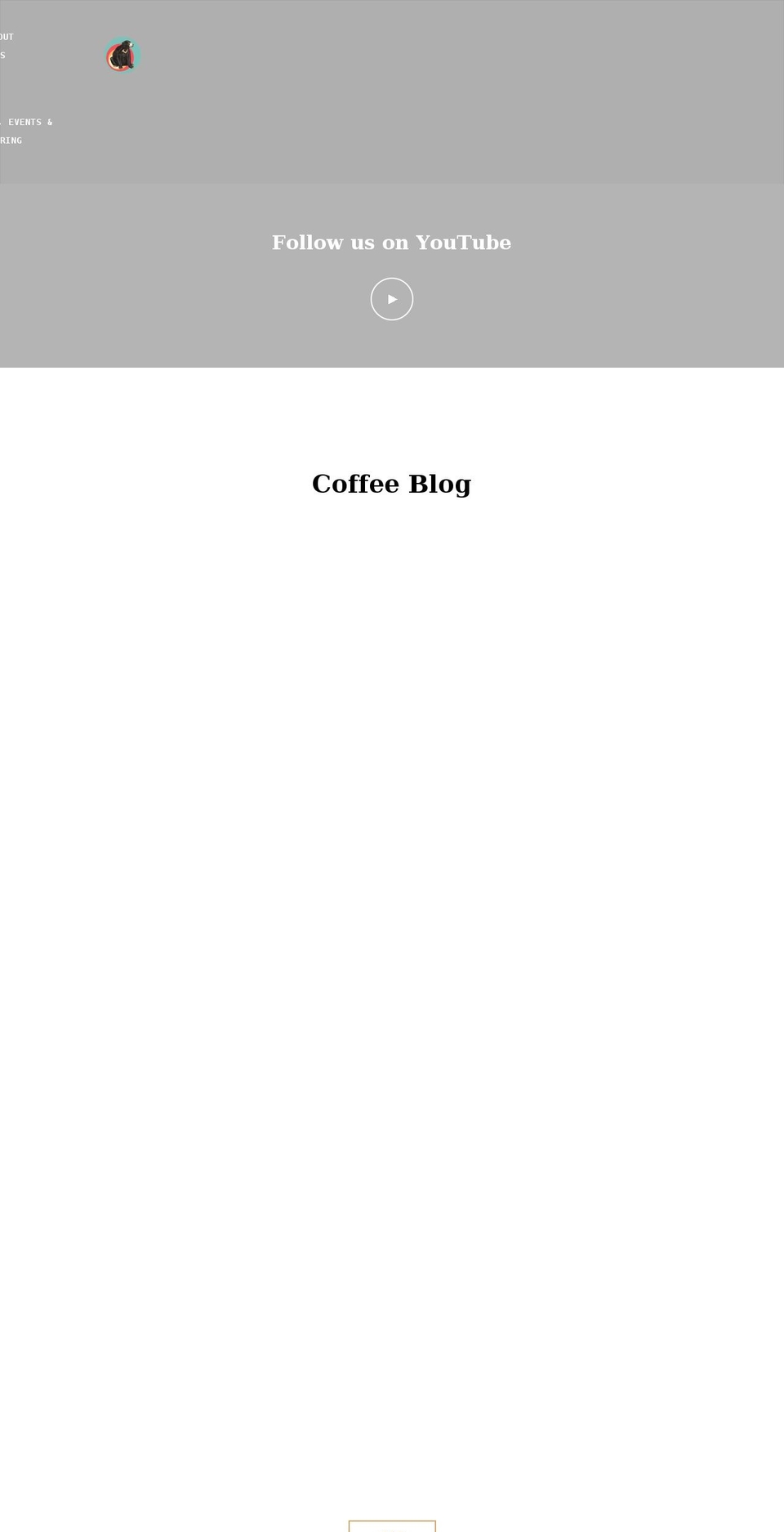 sunbearspecialtycoffeeroasters.com shopify website screenshot