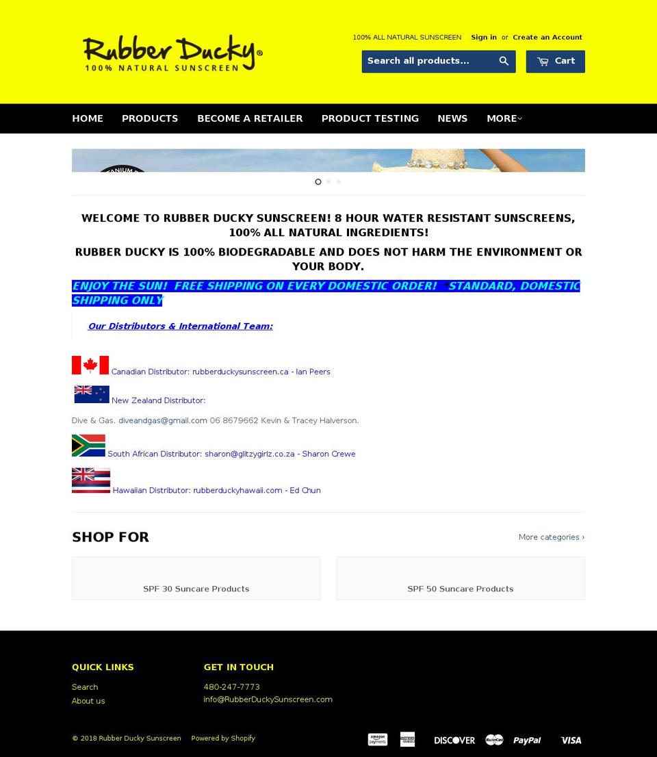 sunblocks.com — Shopify storefront screenshot