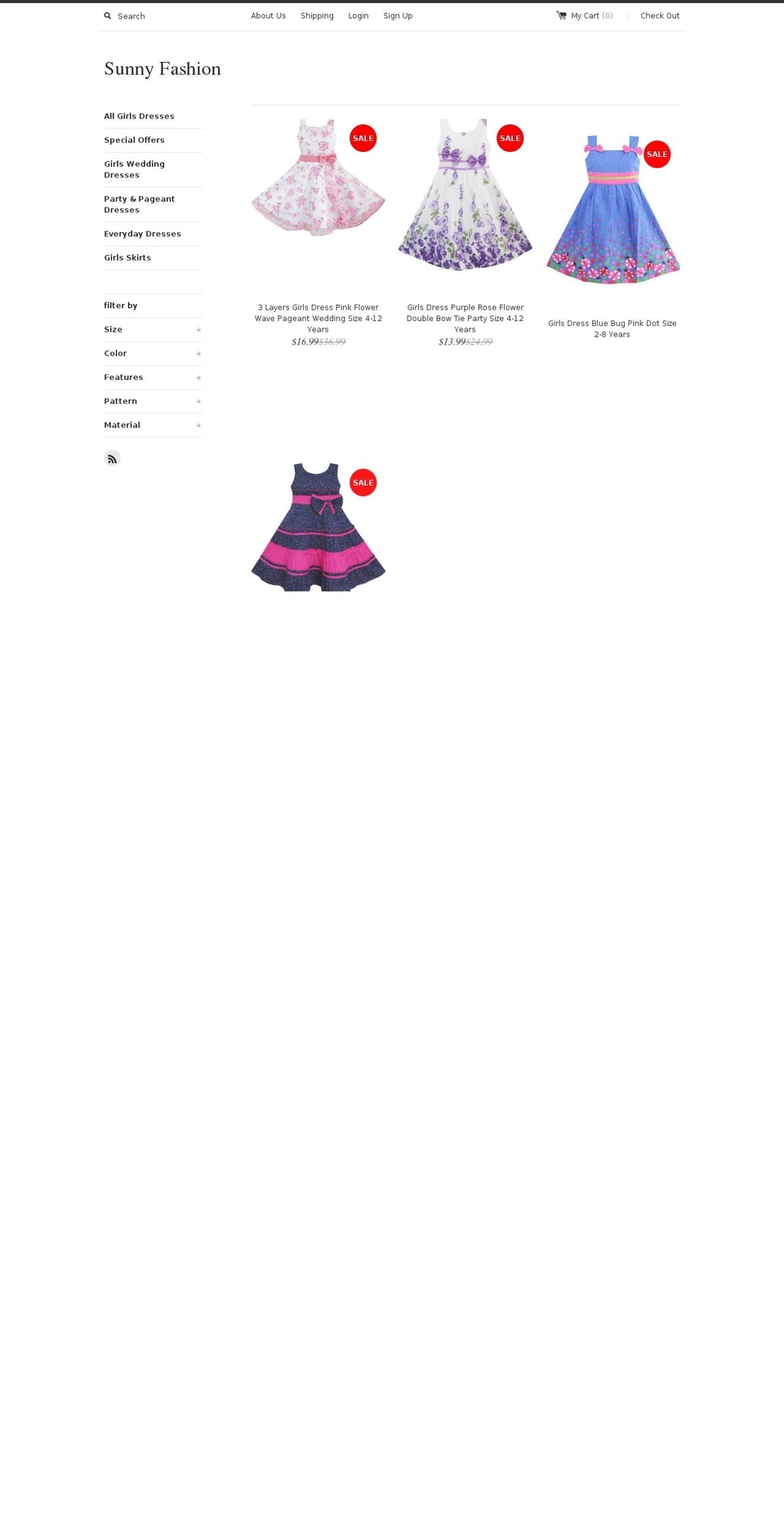 sunboree.com shopify website screenshot