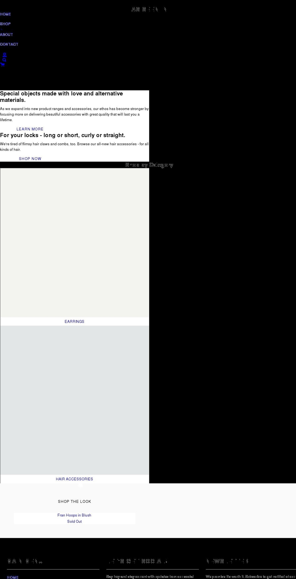 sundaramar.com — Shopify storefront screenshot