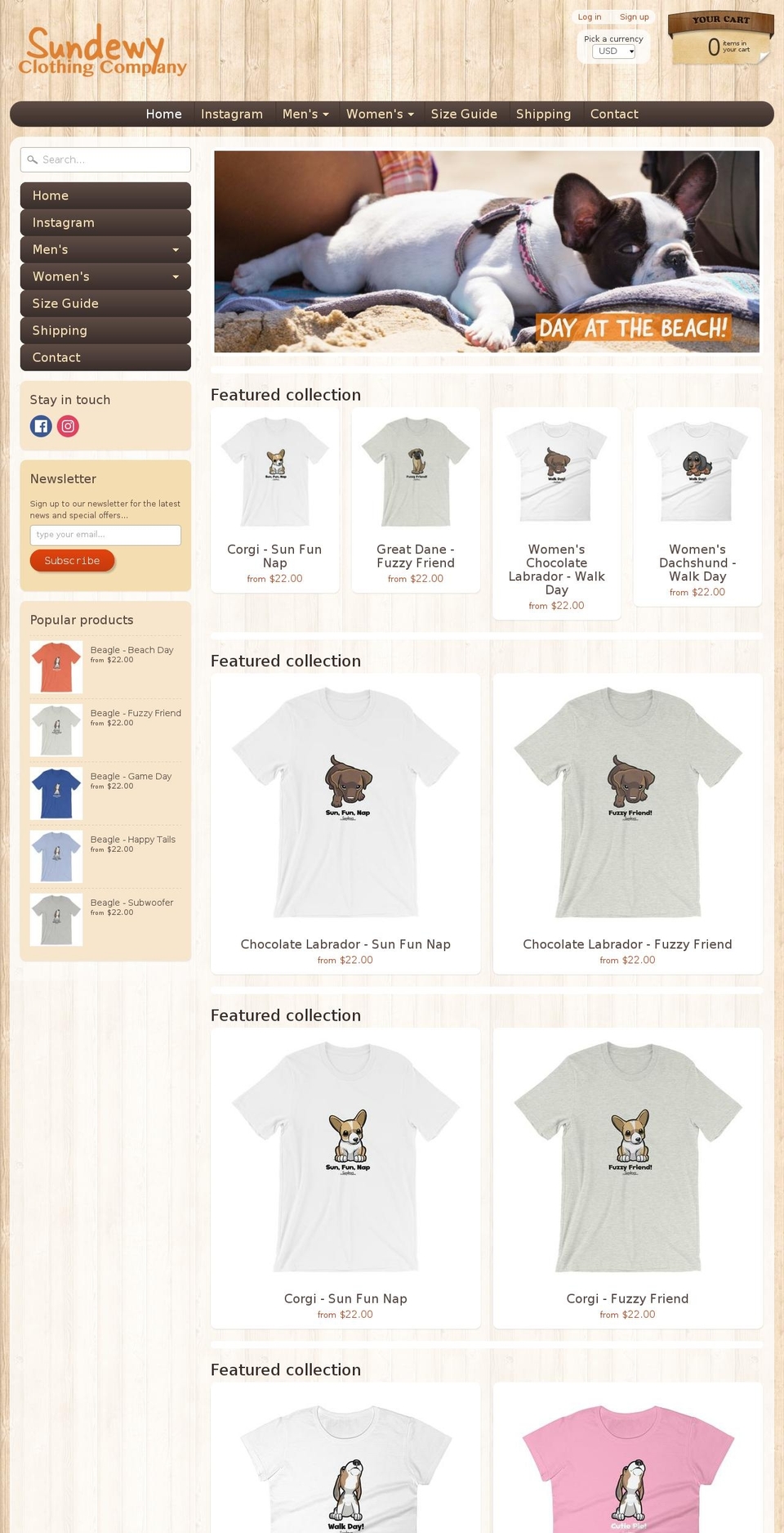 sundewy.com — Shopify storefront screenshot