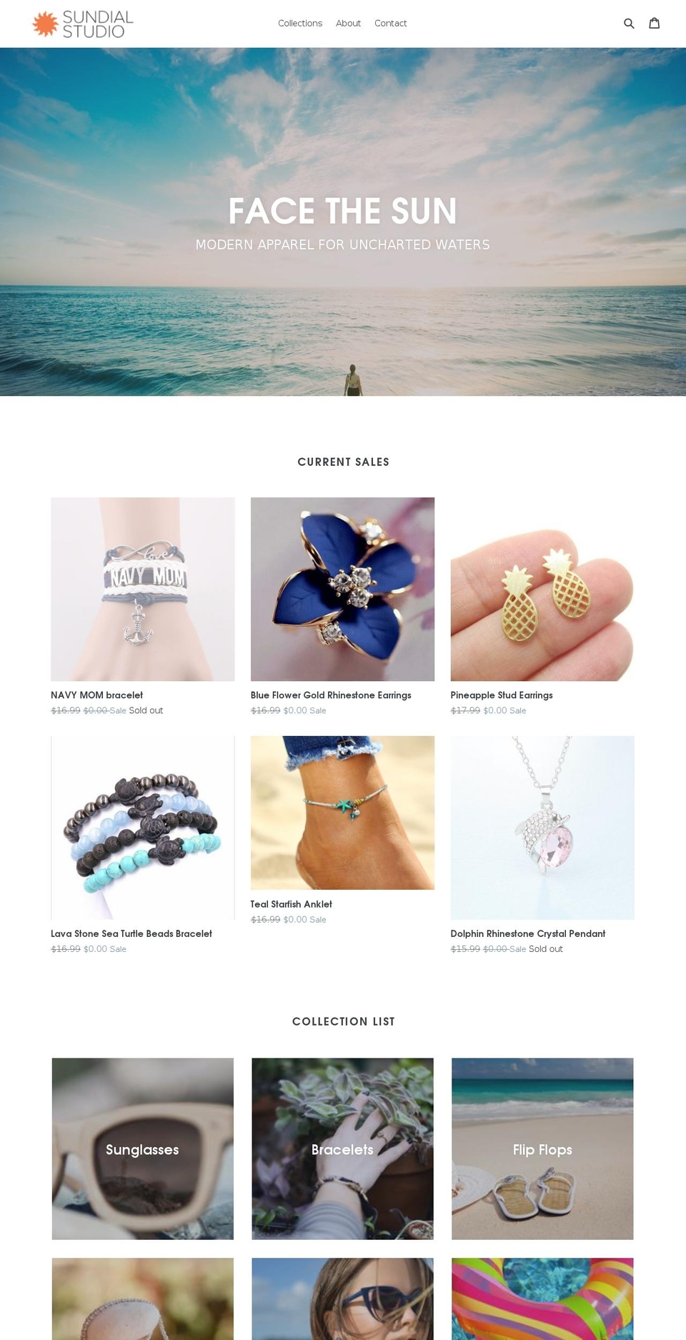 sundialstudio.com shopify website screenshot