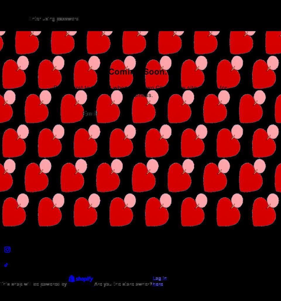 sundownclubdesigns.com shopify website screenshot