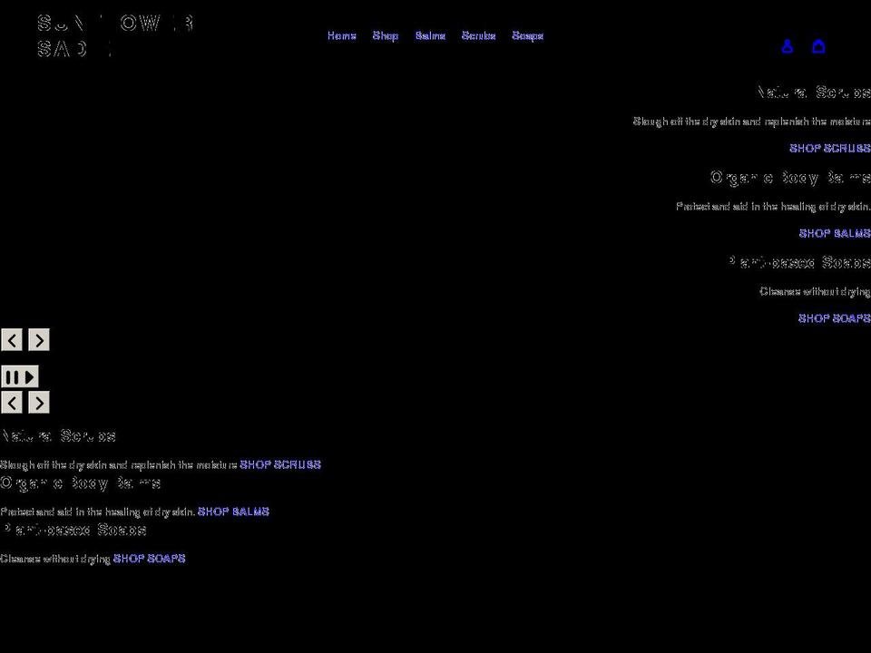 sunflowersadie.com shopify website screenshot