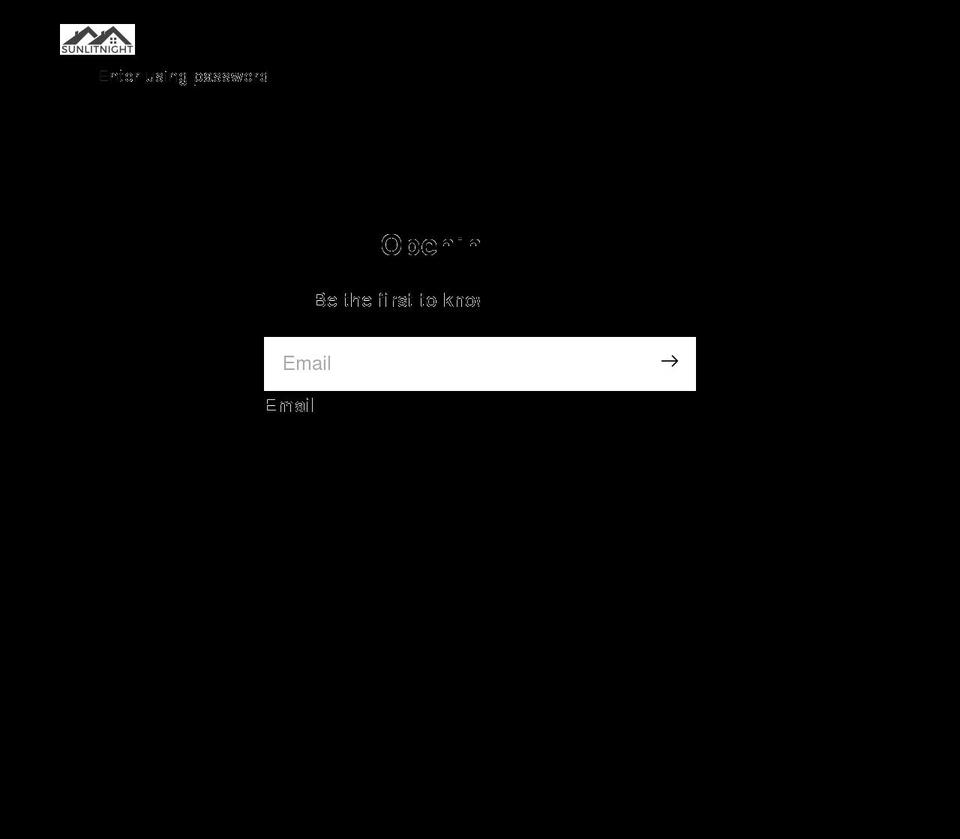 sunlitnight.com shopify website screenshot