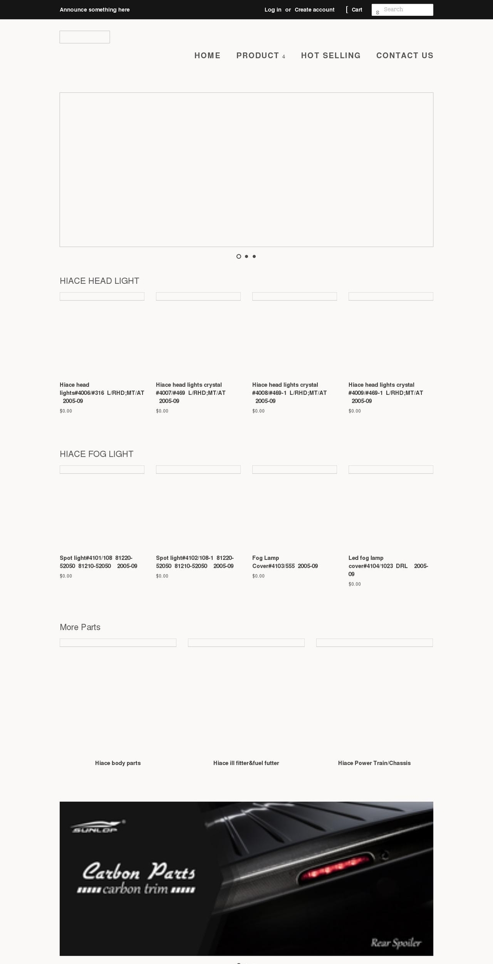 sunlop.com shopify website screenshot