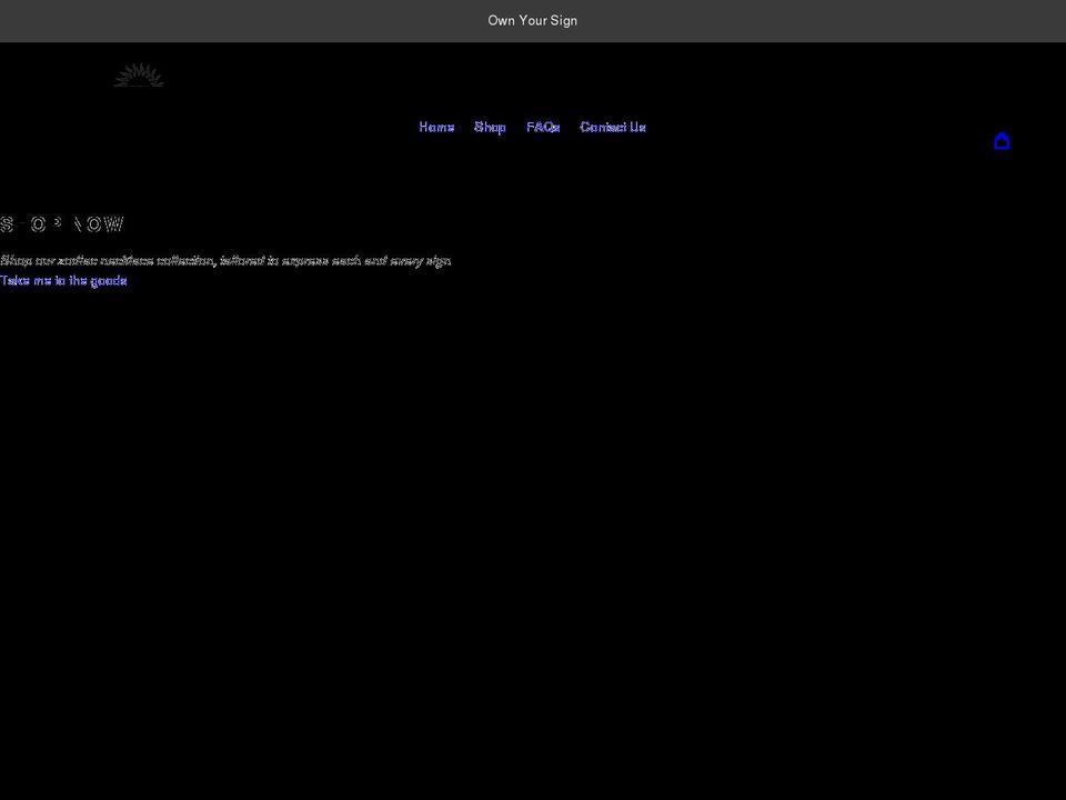 sunmoonandrisingstore.com shopify website screenshot
