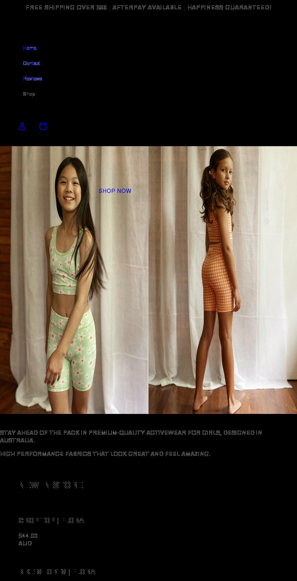 sunnyactive.com shopify website screenshot