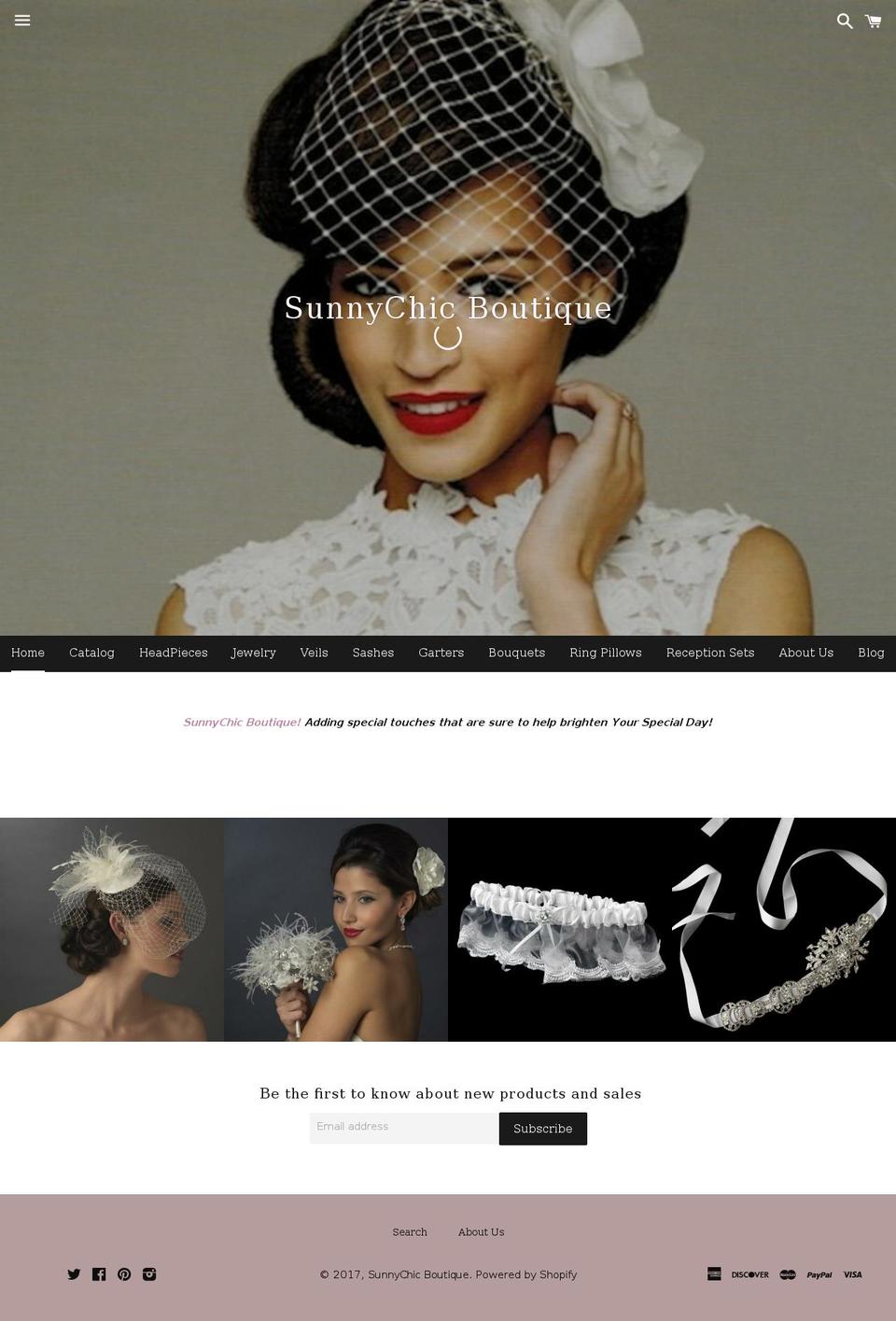 sunnychicboutique.com shopify website screenshot
