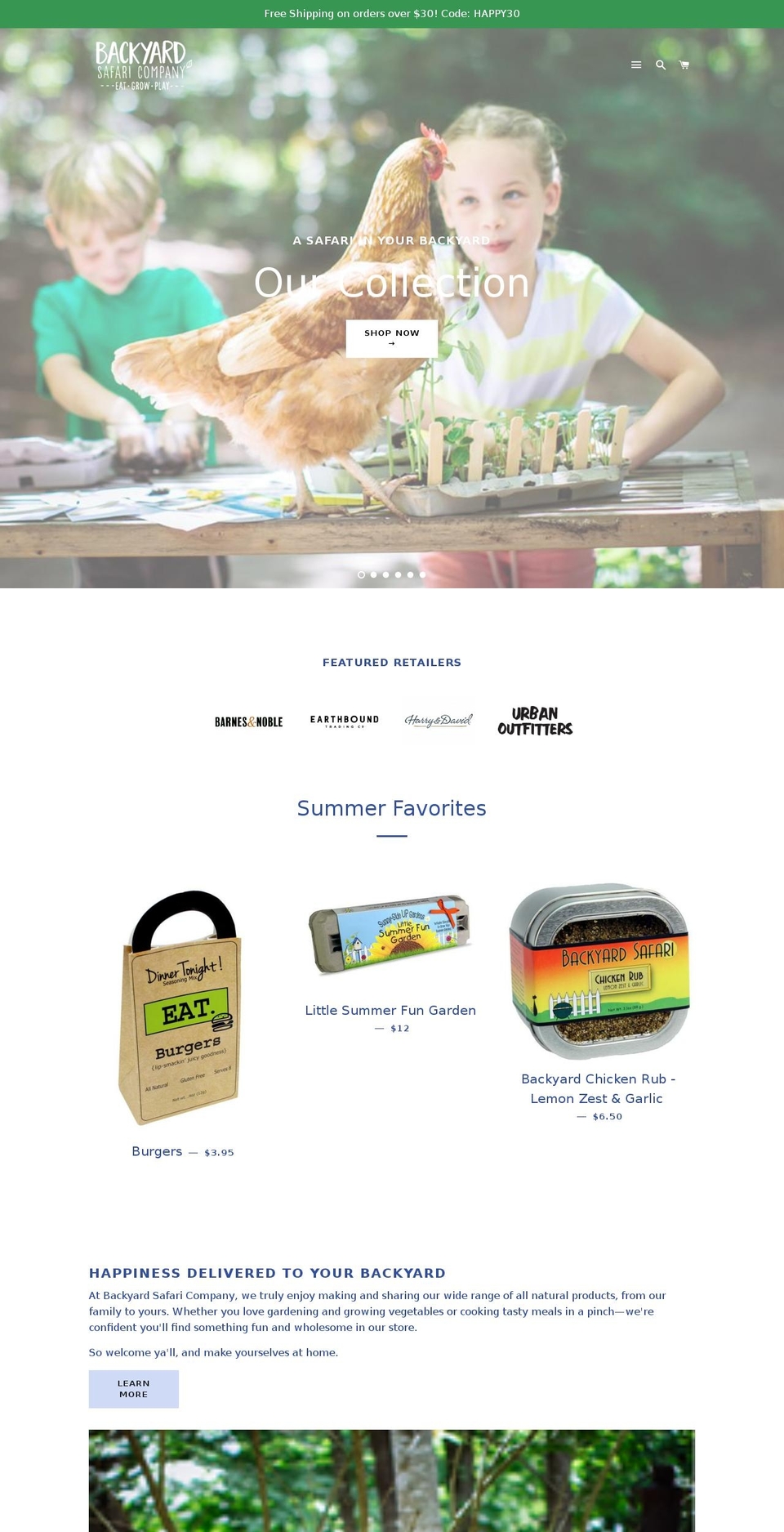 Development Fork II Shopify theme site example sunnysideupgardens.com