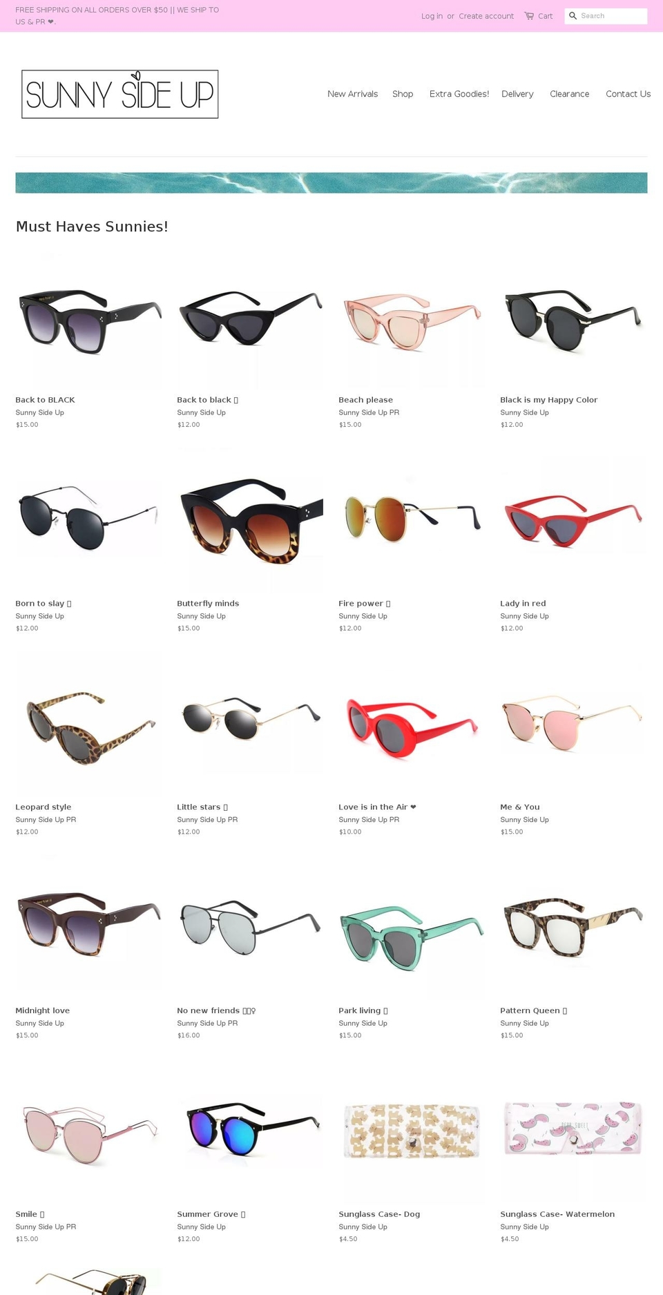 sunnysideuppr.com shopify website screenshot