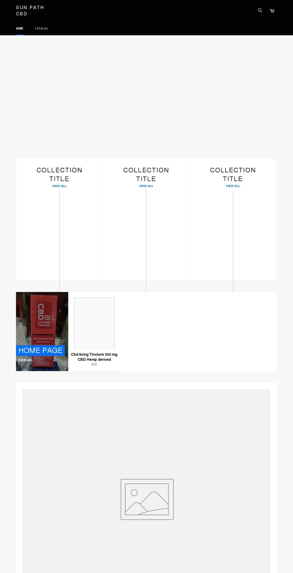 sunpathcbd.com shopify website screenshot