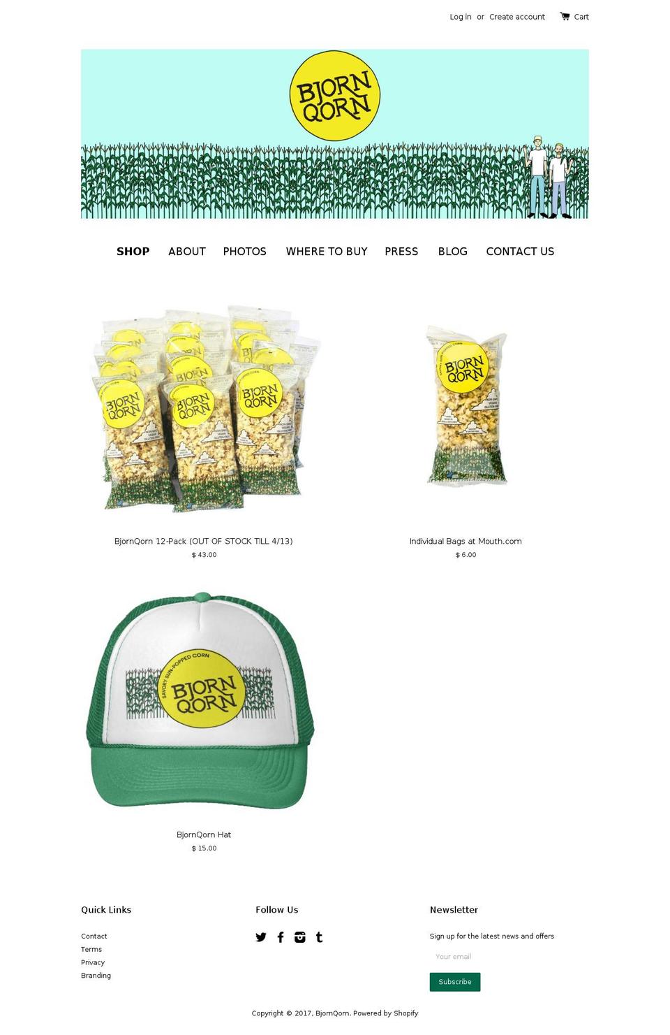 sunpopped.com shopify website screenshot