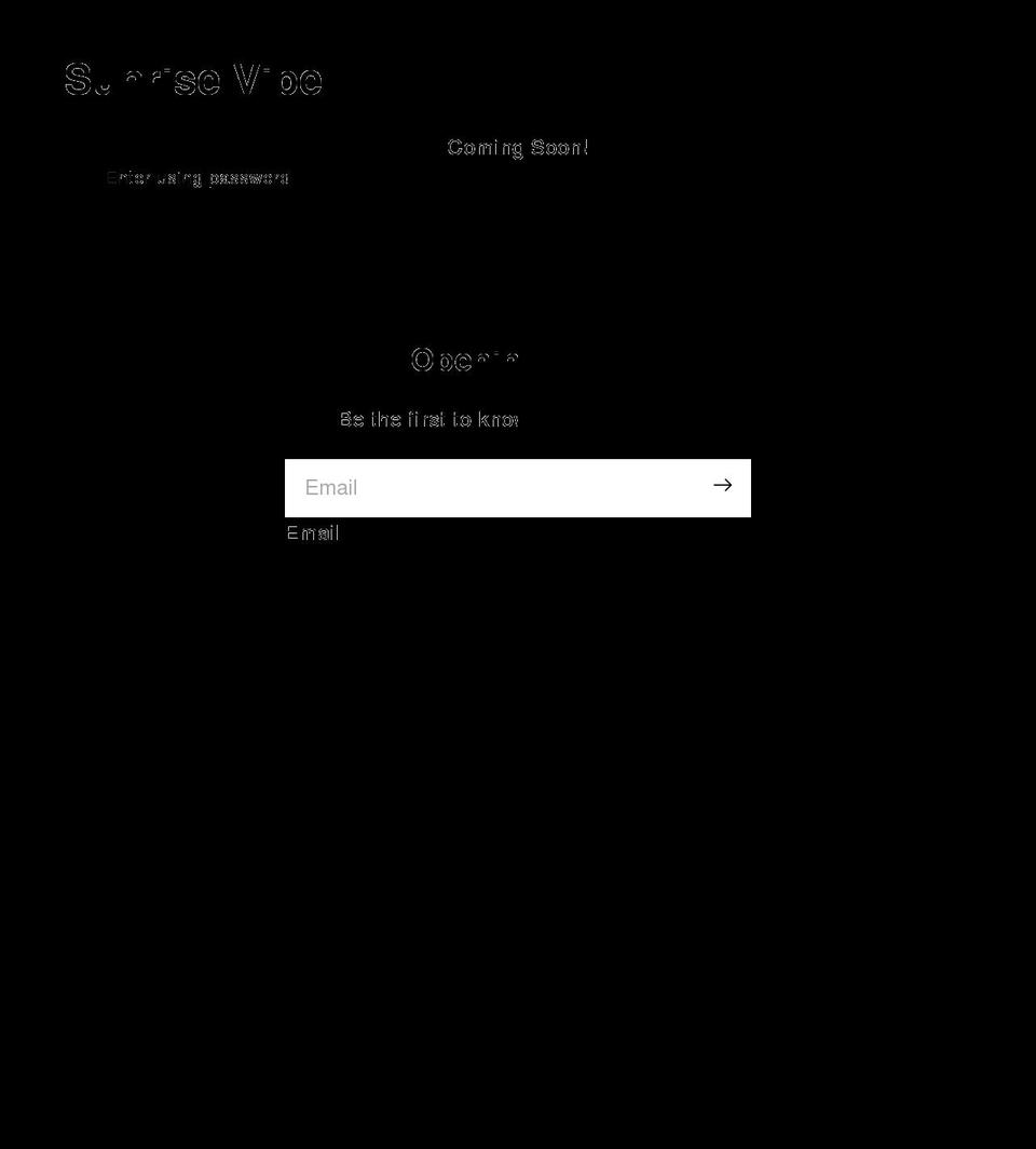 sunrisevibe.com shopify website screenshot