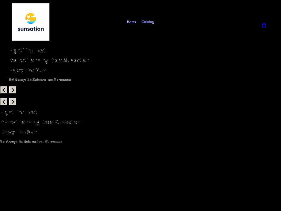 sunsation-kw.com shopify website screenshot