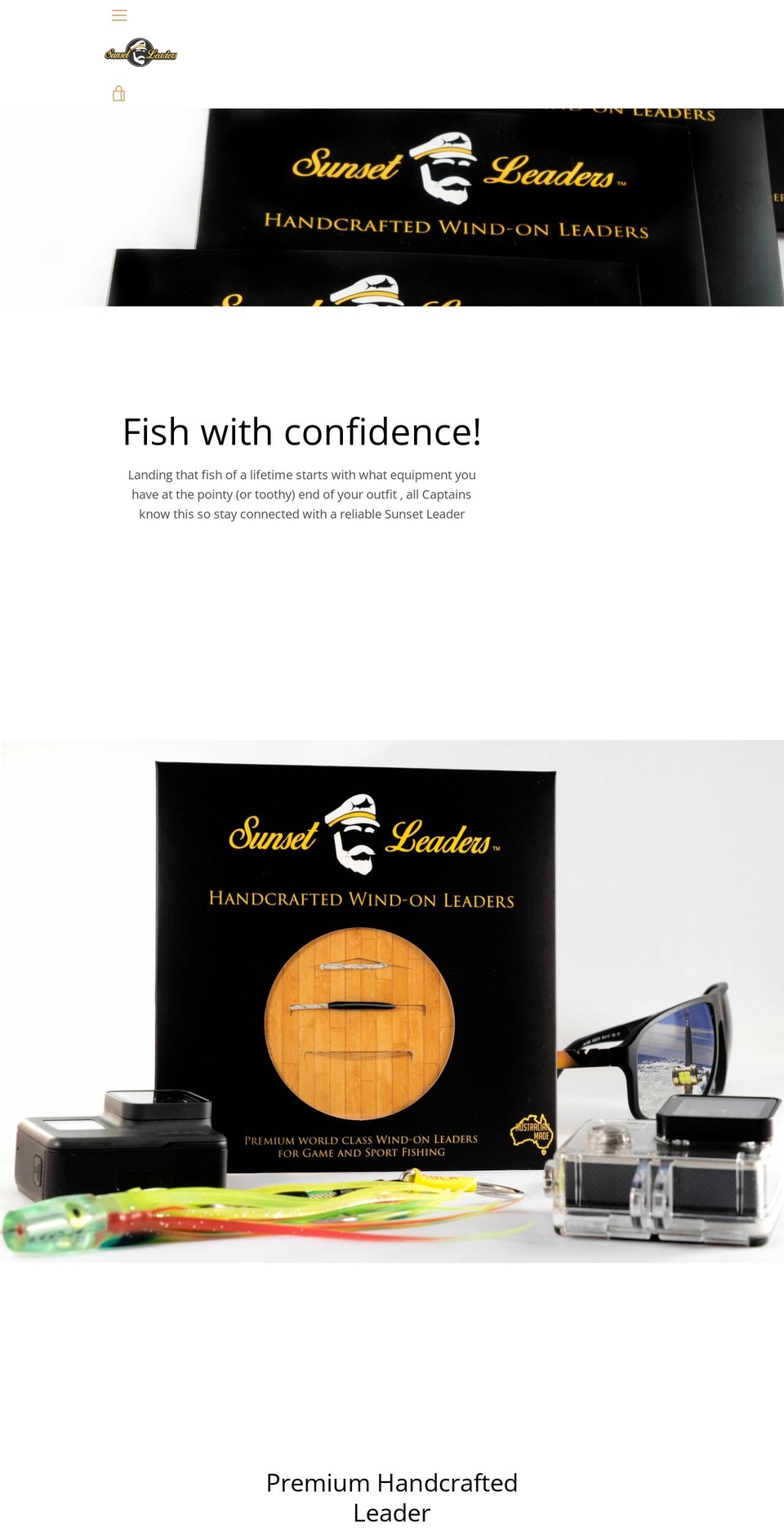 sunsetleaders.com — Shopify storefront screenshot