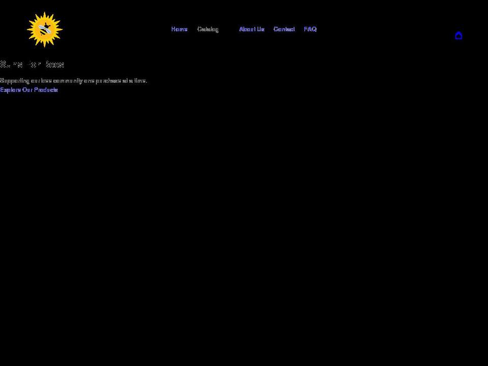 sunsforbees.com shopify website screenshot