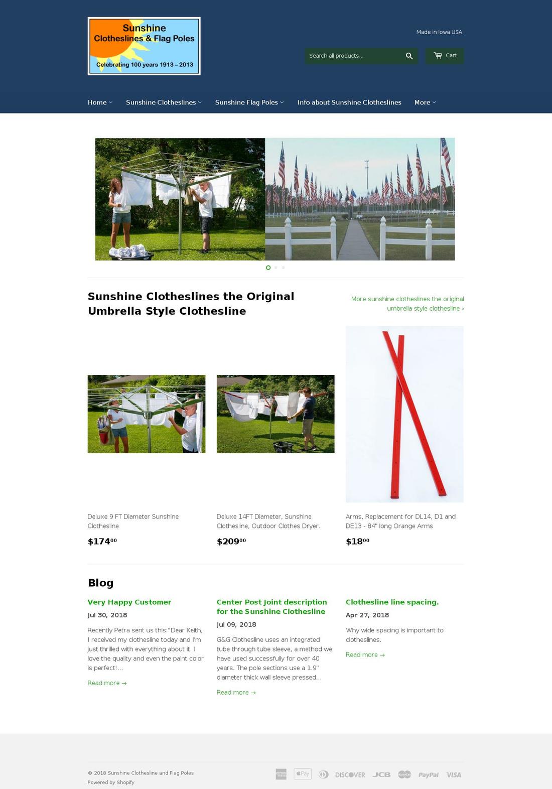 supply (Live 8\/14\/17- was test 1 8\/12\/17) Shopify theme site example sunshineclothesline.com