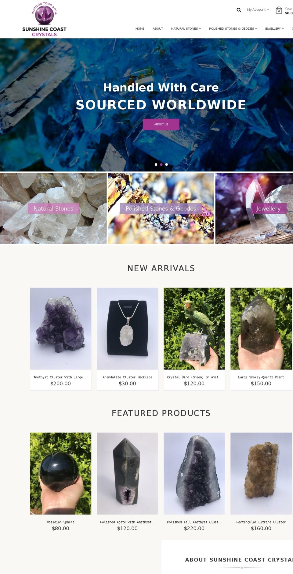 everest-layout-1-2-3-7-8-ver2-0 Shopify theme site example sunshinecoastcrystals.com