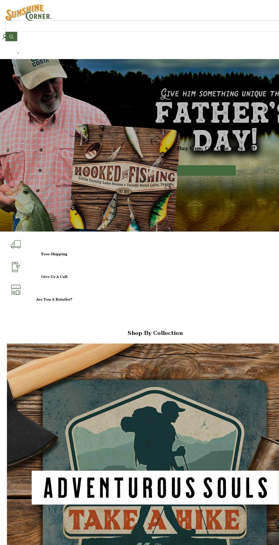 sunshinecorner.com shopify website screenshot