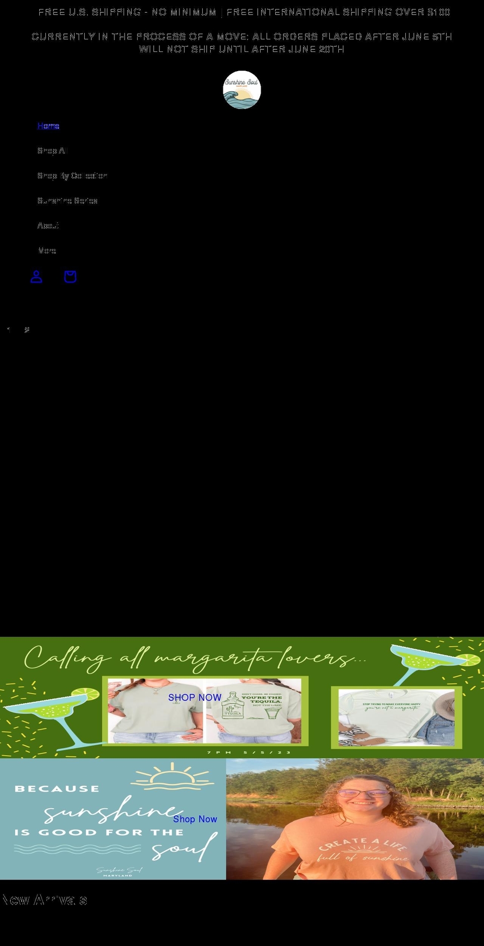 sunshinesoulmd.com shopify website screenshot