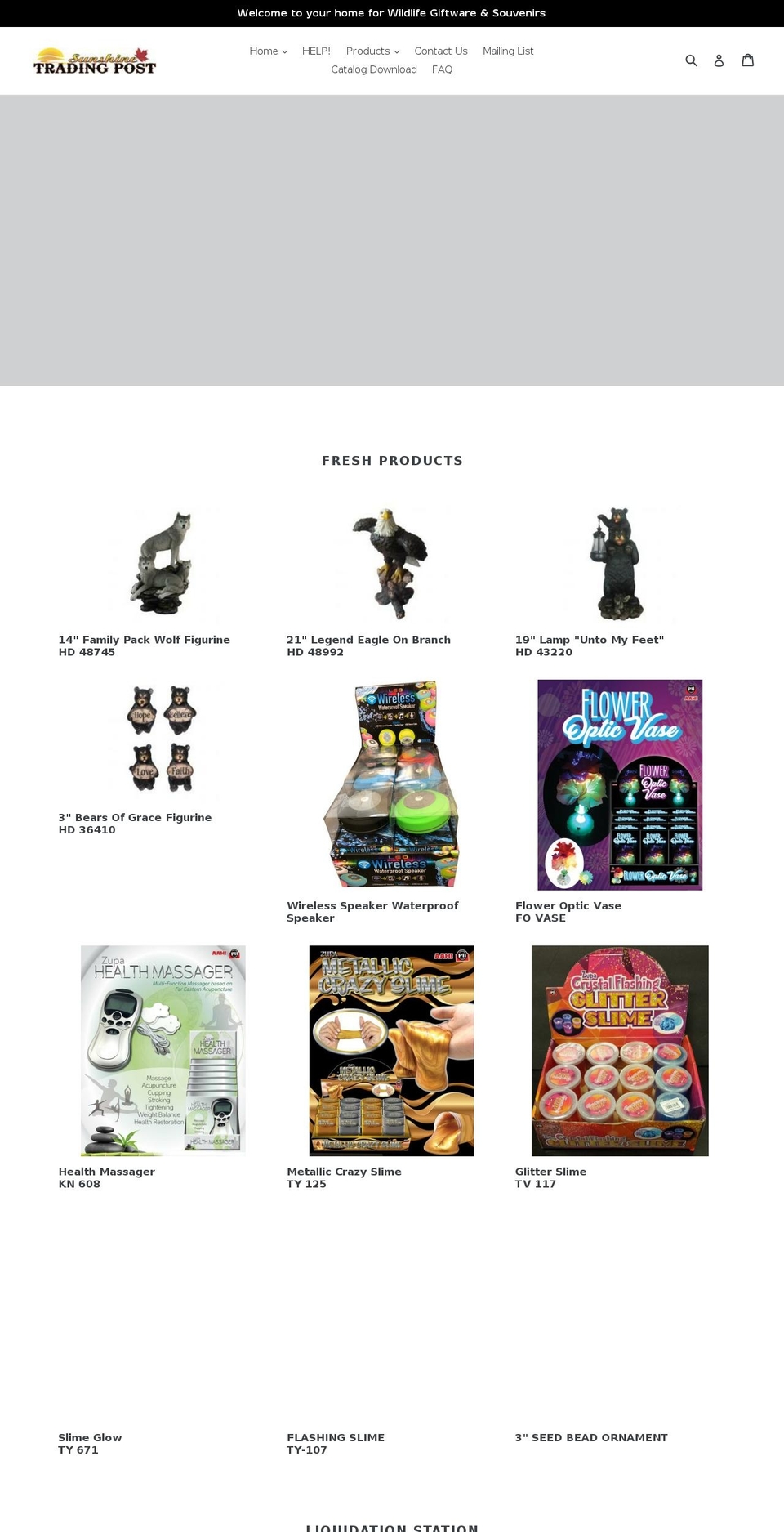 sunshinetradingpost.com — Shopify storefront screenshot